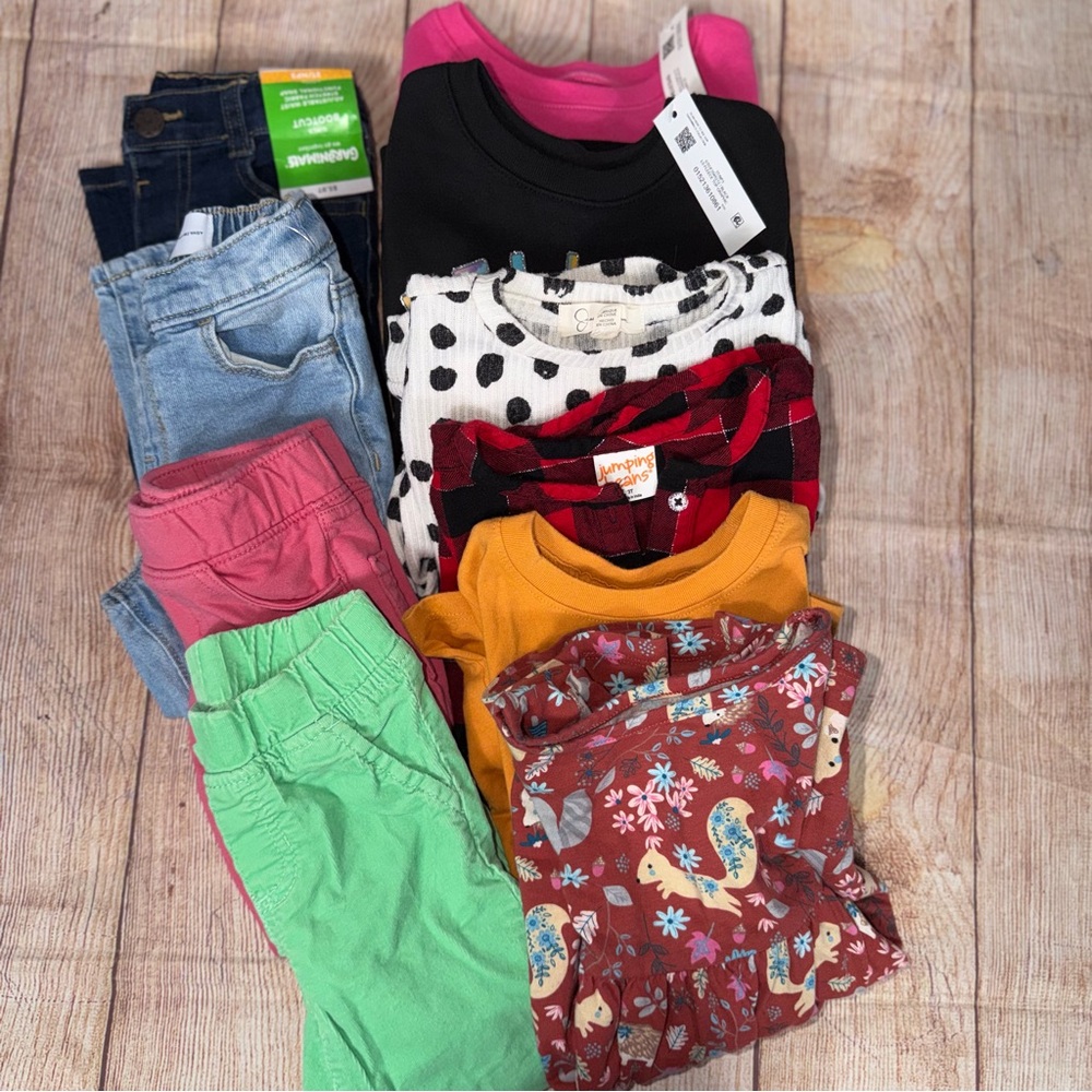 Girls 3T Tops and Bottoms Bundle